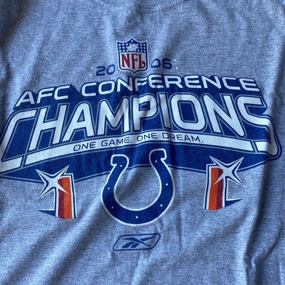 2006 AFC champs Colts Tee - Picture 1 of 2
